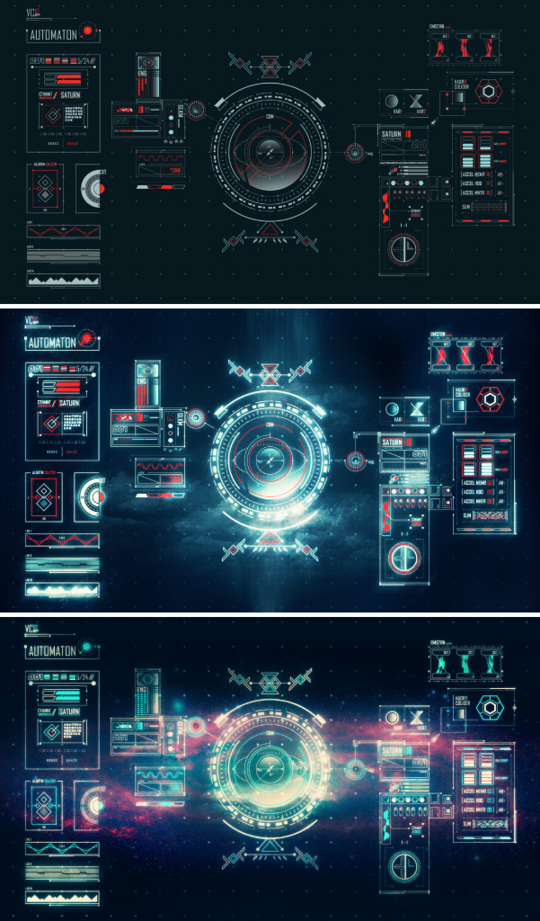 Prototype Space Age UI