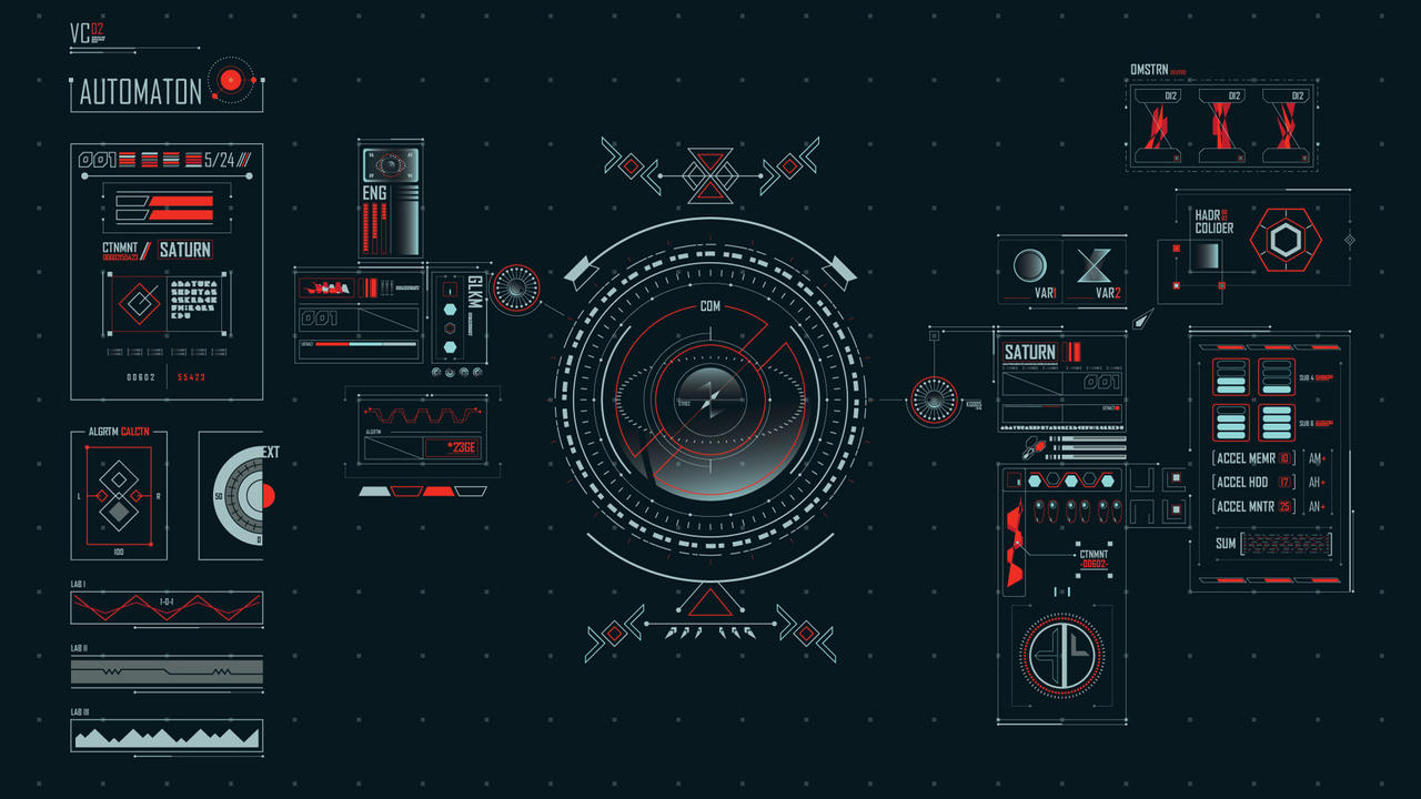 Space Age UI - Pure HUD by ben-aji