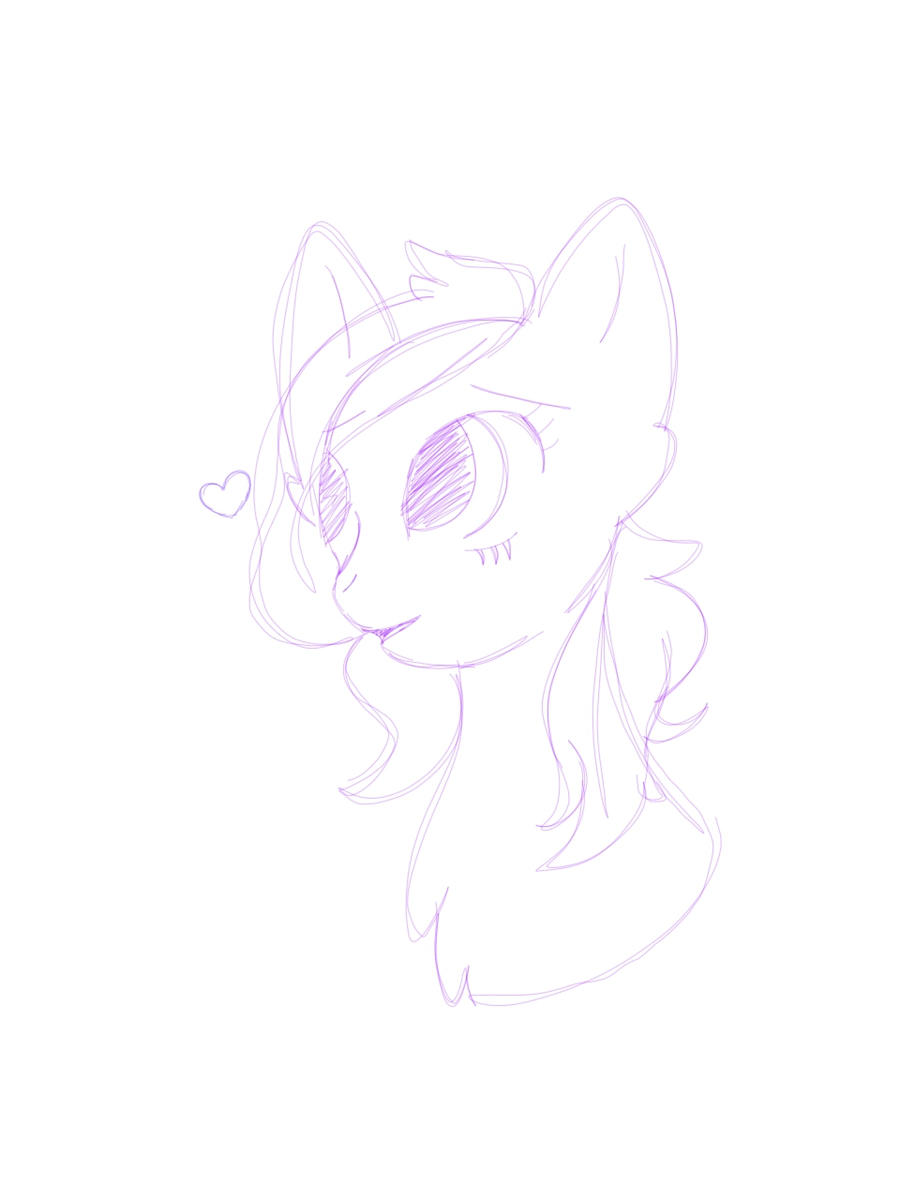 MLP sketch by Allyson16 on DeviantArt