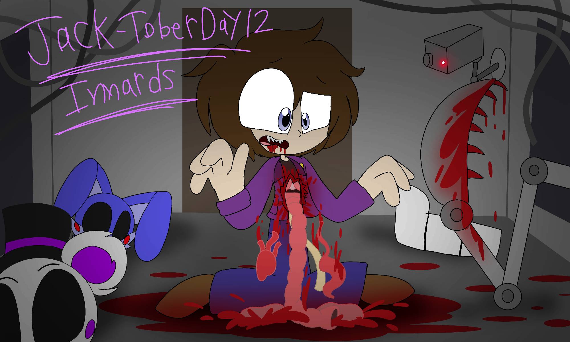 AlexExodius on X: FNAFtober Day 7: Nightmares This was supposed to be a  part of the FNAF Megapack I was working on but as you can see they never  got past the