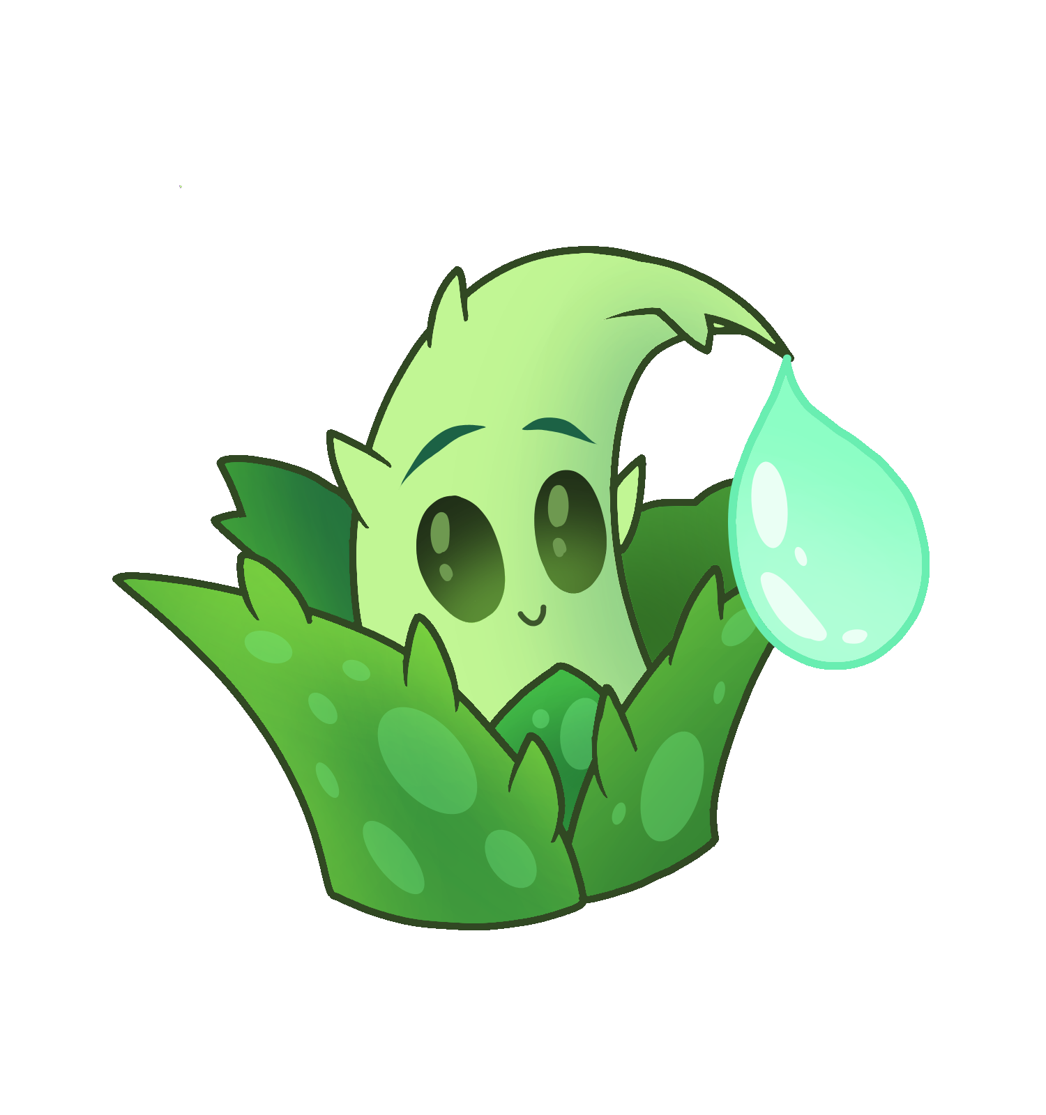 Peashooter in a PvZ 3 ( transparent version ) by Sunflower75 on DeviantArt