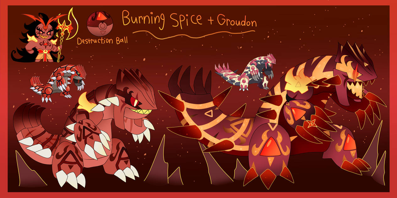 Pokemon Burning Rondo ~Burning Spice + Groudon~ {Pokemon+CRK} by XTheGoodoneX on DeviantArt