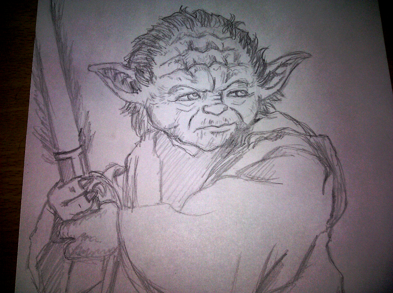 Master Yoda Sketch