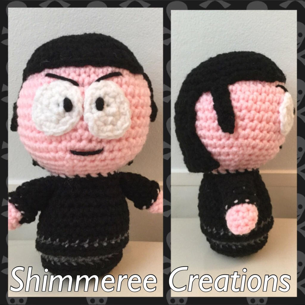 Amigurumi Damien Doll