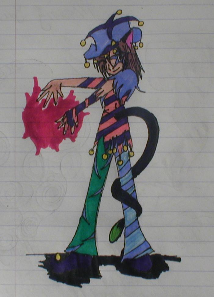 Harlequin Kitty -colored-