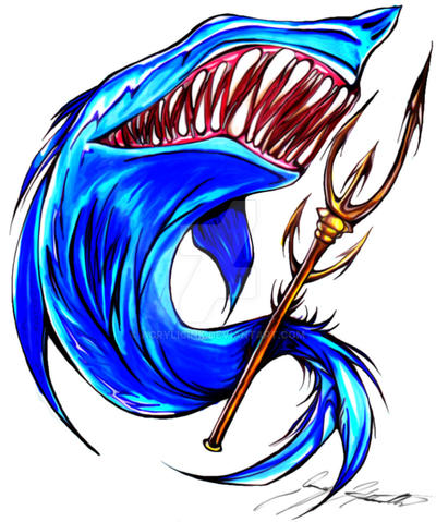 Cartoon Shark Logo by AcrylicInk on DeviantArt
