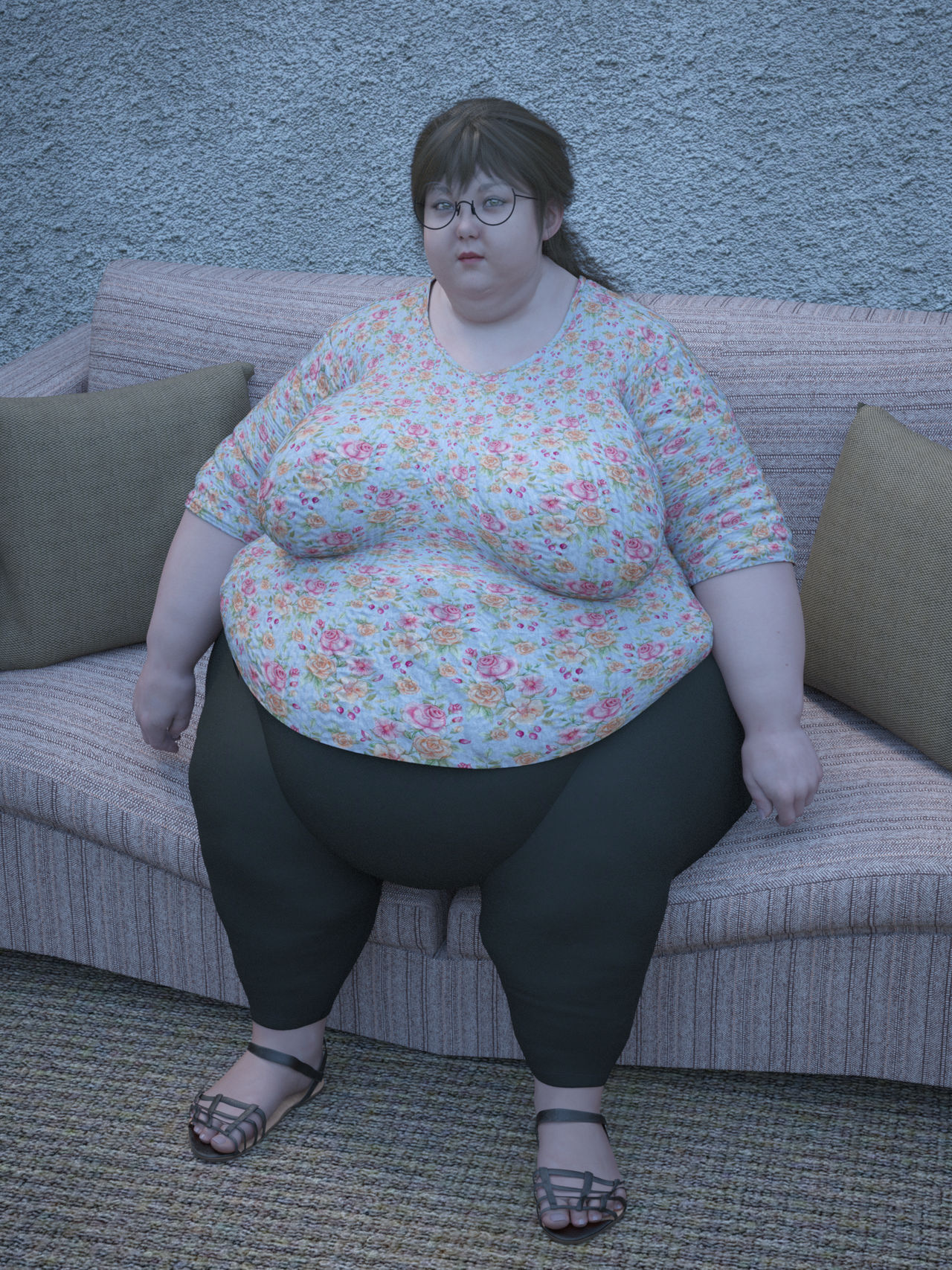 Obesity Woman By Momomommm On DeviantArt obesity-woman-by-momomommm-on-deviantart