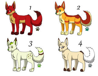 Canine Adoptables OPEN!