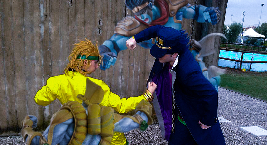 Jotaro vs DIO [Cosplay]