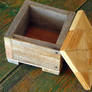 Double wood box