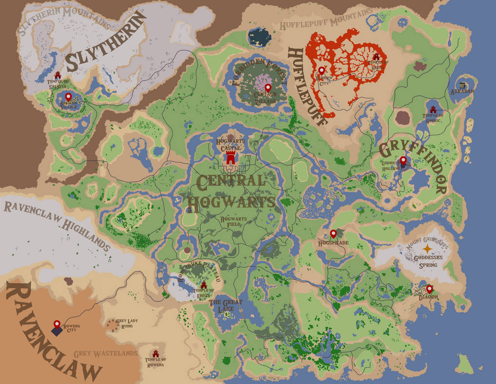 Hogwarts Map Rune Class Hogwarts Map by amleonar12 on DeviantArt