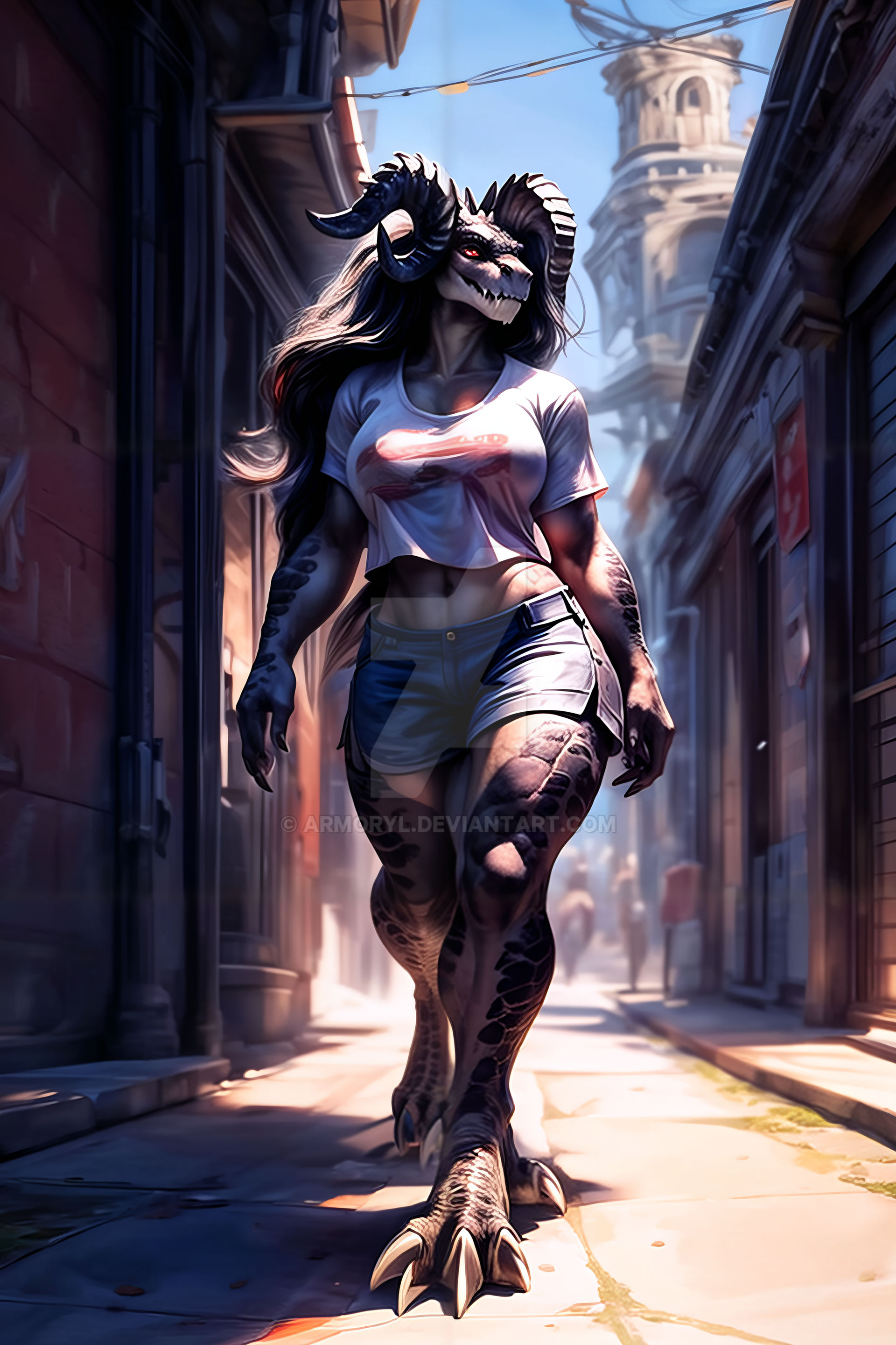 Deathclaw Inflation Deviantart Female Deathclaw by Armoryl on DeviantArt