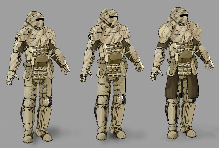Heavy Armor Types heavy infantry armor by LaskunA on DeviantArt