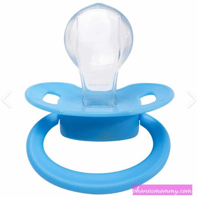 Adult Baby Blue Pacifier by AuntieBrenda on DeviantArt