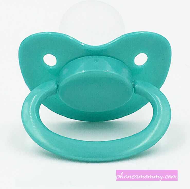 Turquoise Pacifier Pretty Teal Adult Baby Pacifier Binky by AuntieBrenda on DeviantArt