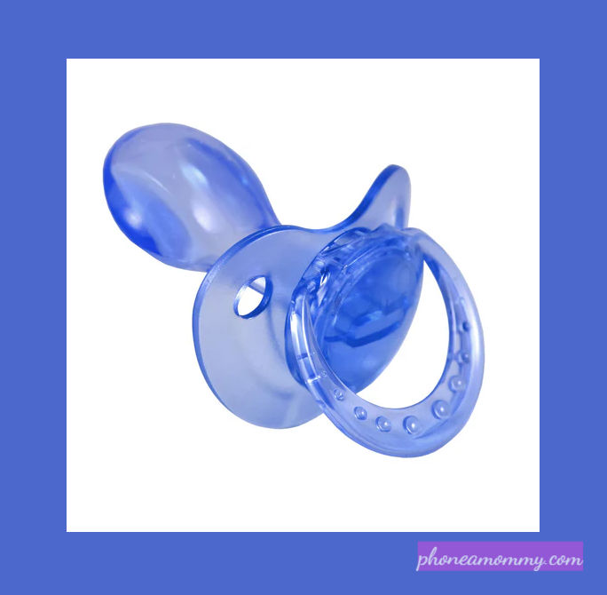 Blue And Beautiful Abdl Pacifier by AuntieBrenda on DeviantArt