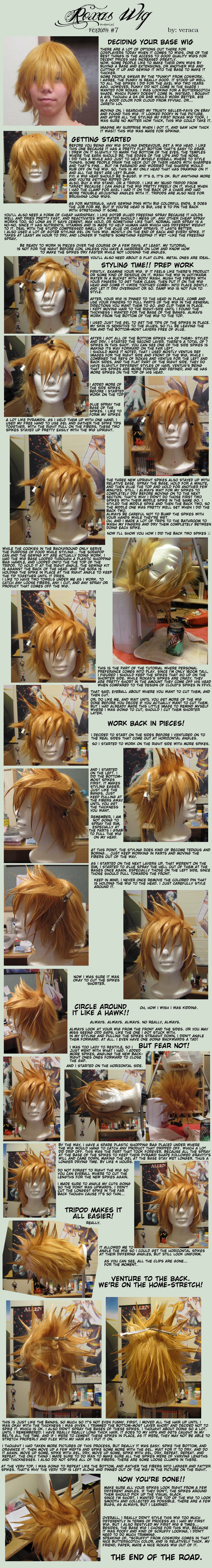 Roxas/Ventus Wig Tutorial (v7 wig)