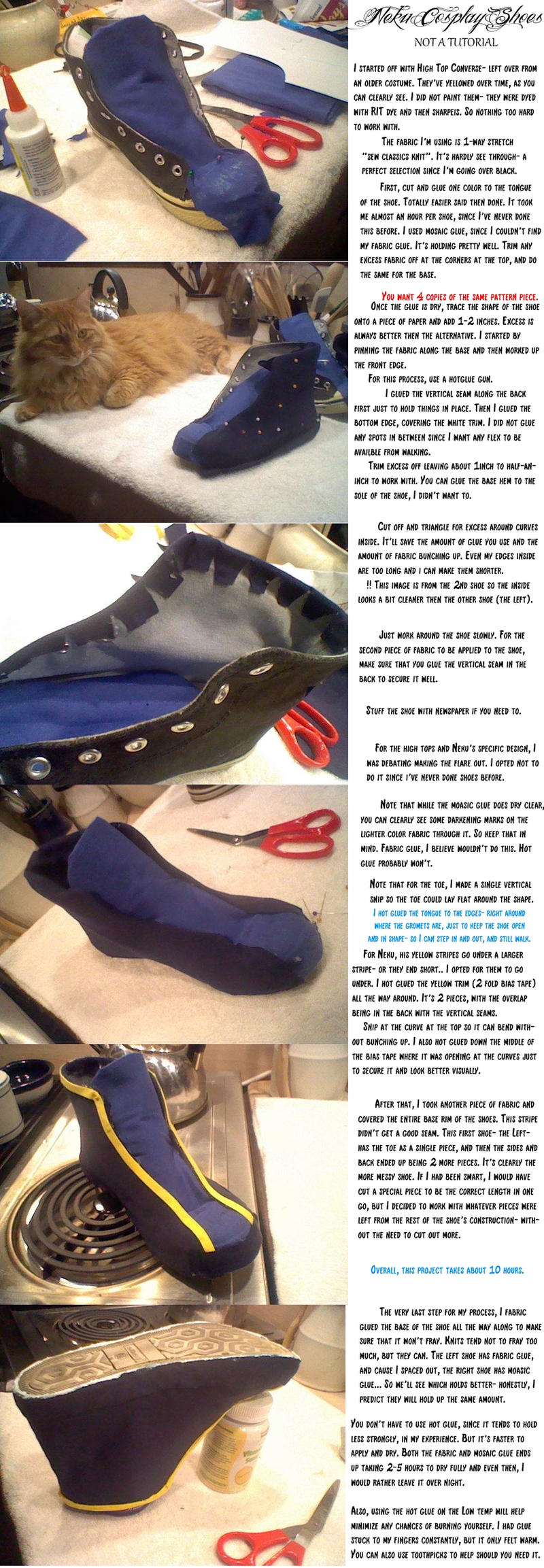 Cosplay Shoes Tutorial not