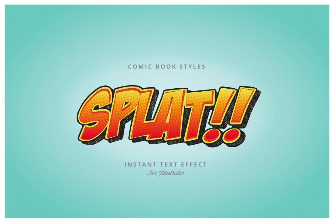 Comic and Cartoon Text Effects (AI) by tillanollobi on DeviantArt