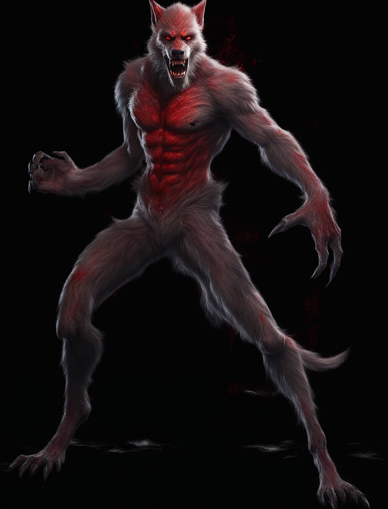 Red Werewolf by Jacobugoth on DeviantArt
