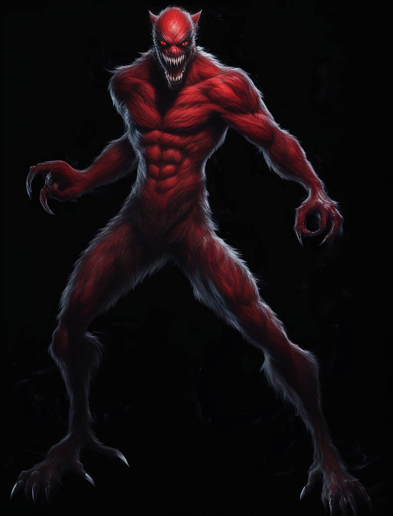 Red Werewolf by Jacobugoth on DeviantArt