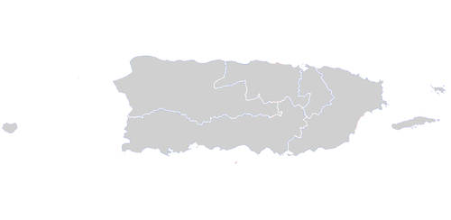 Map of the Congressional Districts of Puerto Rico