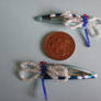 Dragonfly hair clips