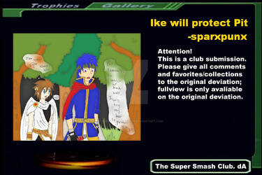 'Ike will protect Pit' sparx by TheSuperSmashClub