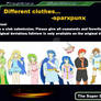 'Different clothes'sparxpunx