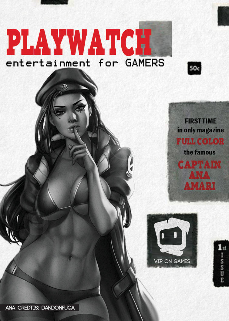 hielo Mula pronto Playwatch version of the Playboy 1st issue by manusogi on DeviantArt