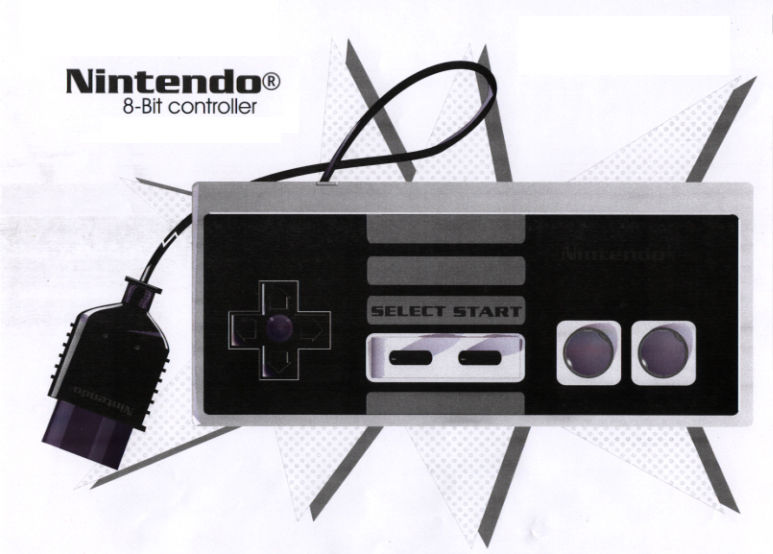 NES / Nintendo Controller by robertegnacheski on DeviantArt