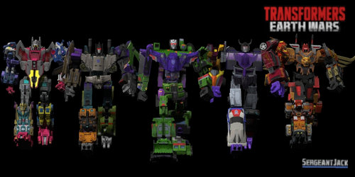 Decepticon Combiner Walk