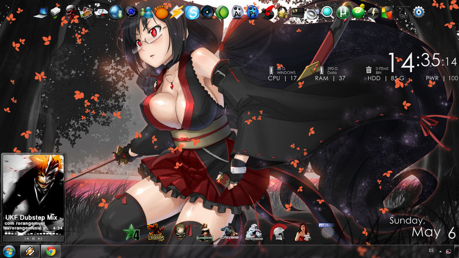 Gaming Computer Desktop Deviantart My Desktop 6.05.2012 by PC-GAMER on DeviantArt