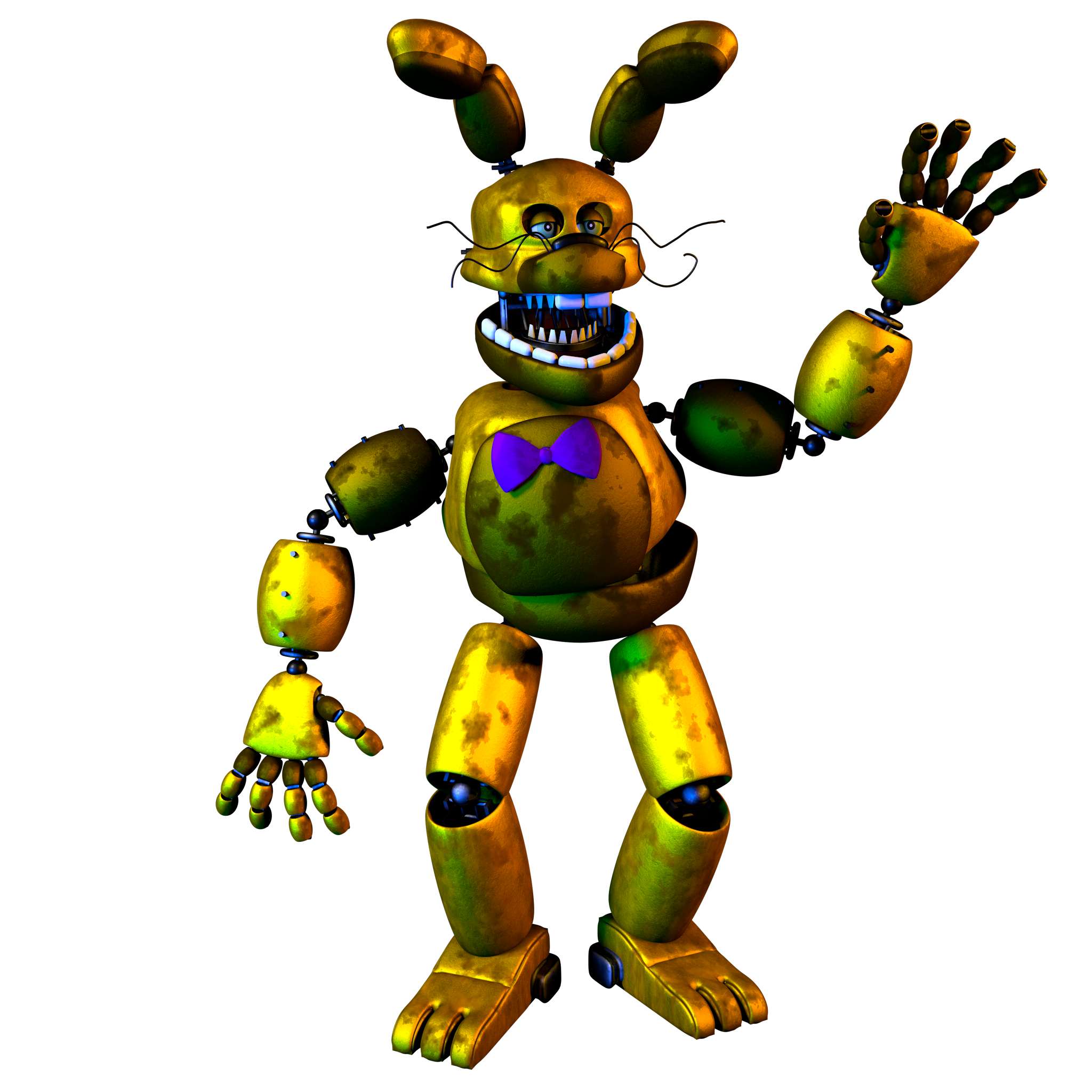 Colgate Springbonnie Old Springbonnie (HD) by AgauresFNAF on DeviantArt