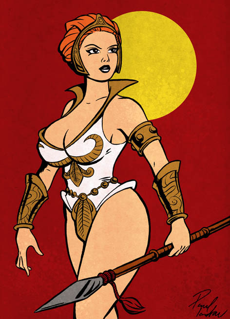 Teela: rare curves variant