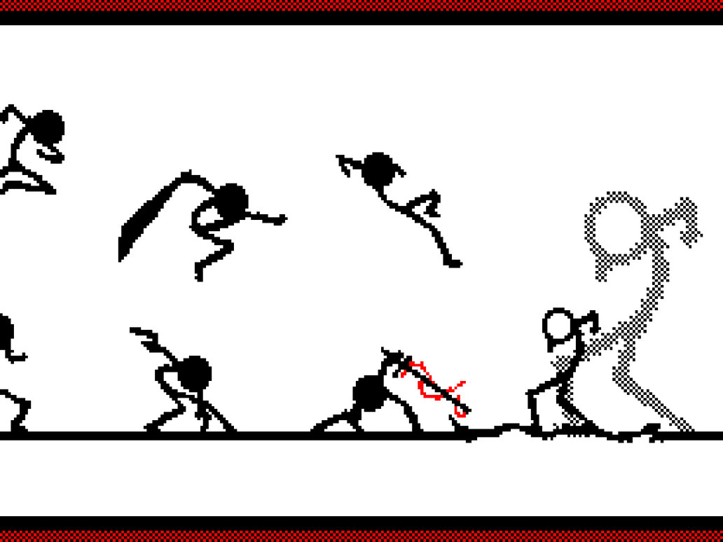 Stick Fight by Hero-in-Pixels on DeviantArt