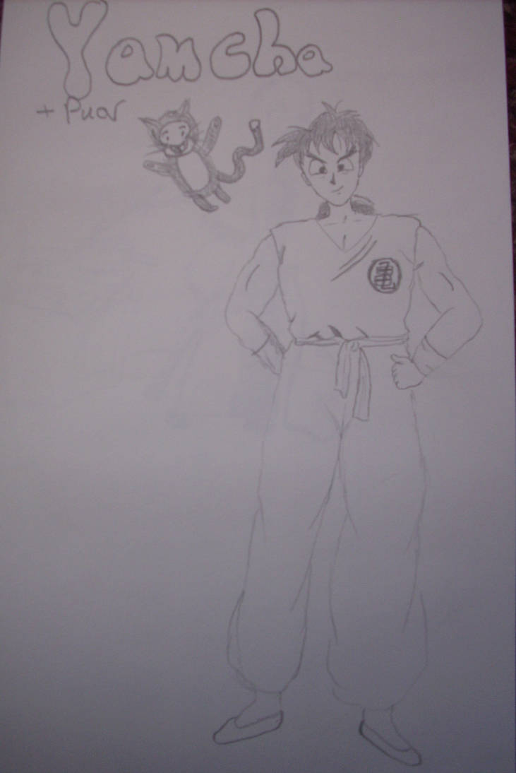 Yamcha and Puar by Kitsune-Masenko on DeviantArt