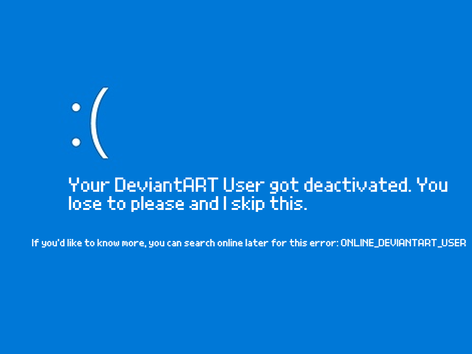 Roblox Fake Blue Screen Of Death Screen