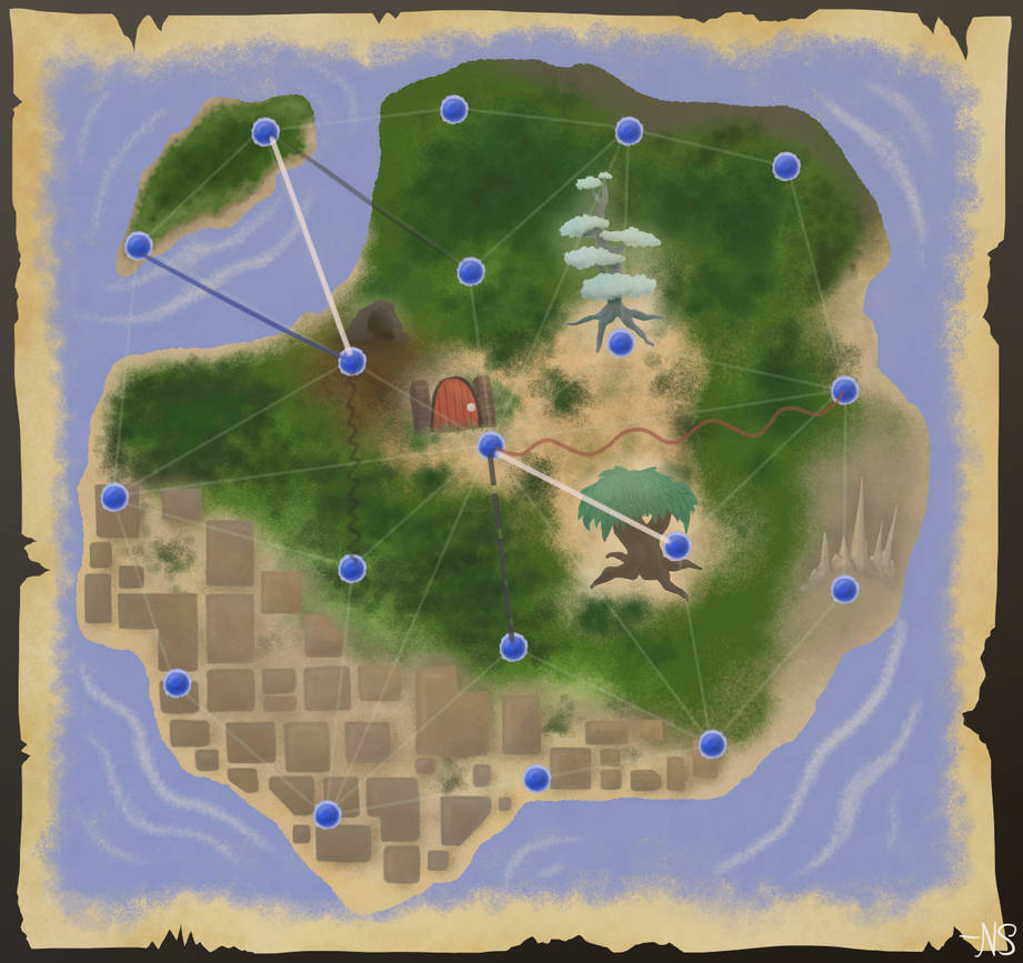 Morbid Ridge Map The Mysterious Map by NightSmudge on DeviantArt