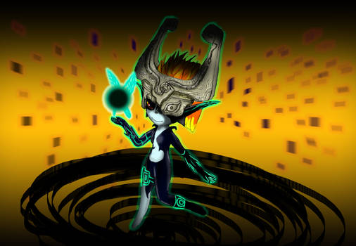 Midna and the Dark Fairy