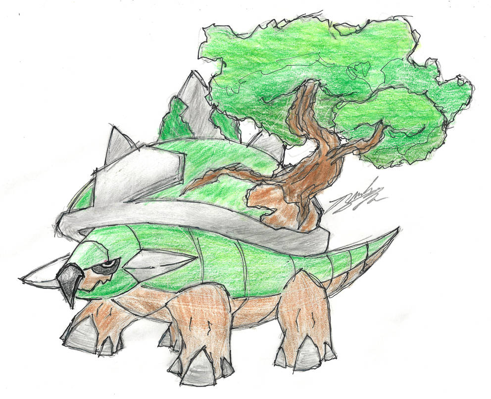 Torterra Rework Torterra by RiceSeoul on DeviantArt