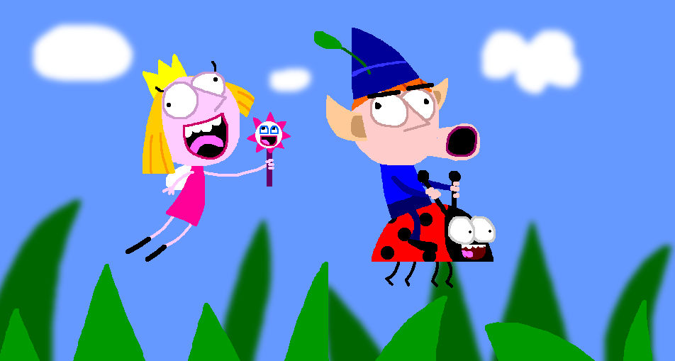 Ben Rabbit Holly Rabbit Ben and Holly by Enophano on DeviantArt