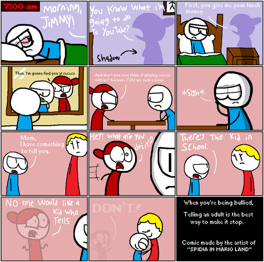 AntiBullying Comic by Enophano on DeviantArt