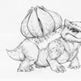 Bulbasaur - line art