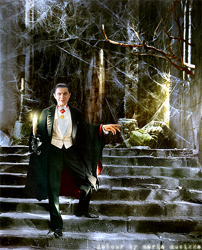 Bela Lugosi ~~ (Dracula) ~~1931 ~~ colourised