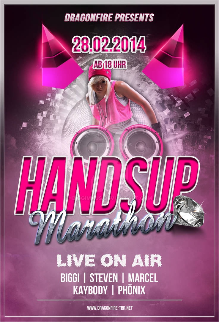 Handsup Flyer by Biggimaus on DeviantArt