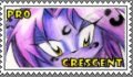 Crescent Stamp by BexyMoma