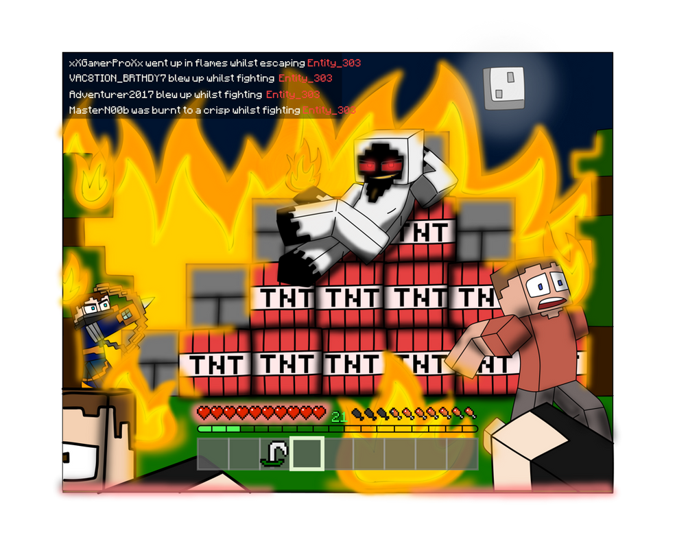 Entity 303 (Fanart) by RaptorDoodlez on DeviantArt