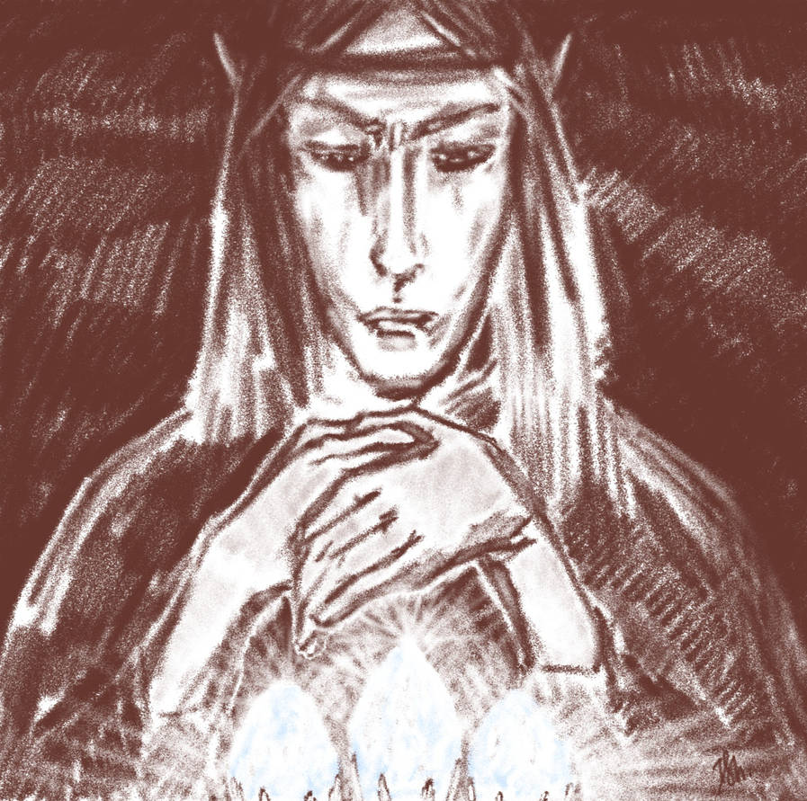 Feanor in Formenos by Irsanna Feanor in Formenos by Irsanna