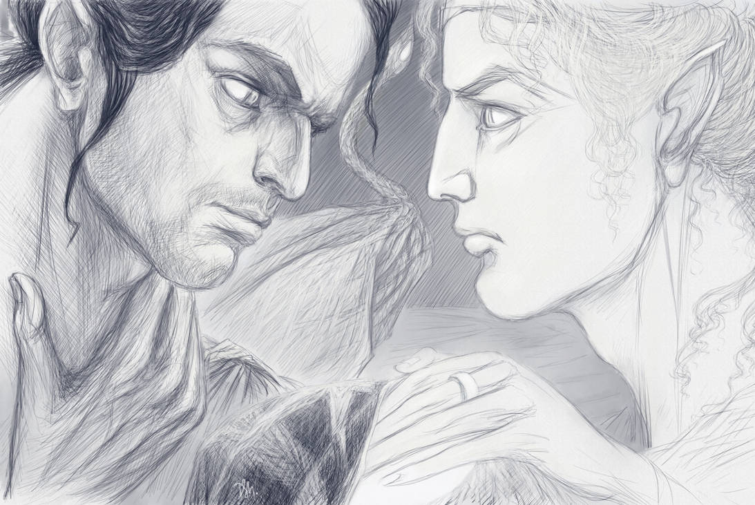 Earendil and Eonwe by Irsanna